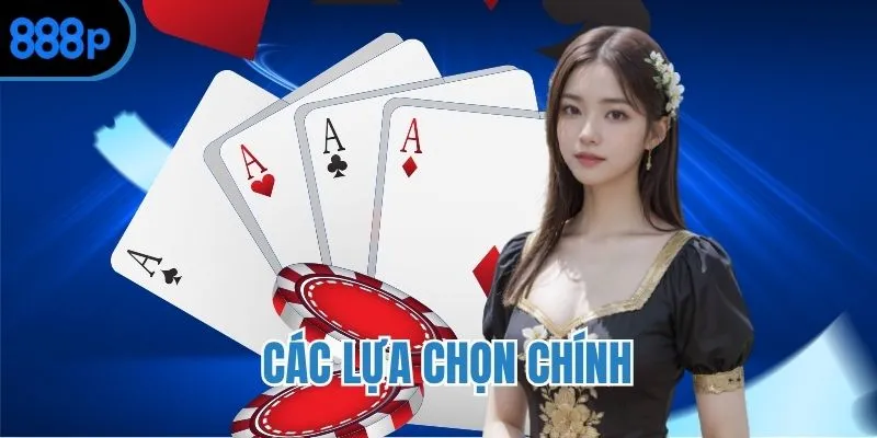 Hành động trong bài Xì Phé 888P