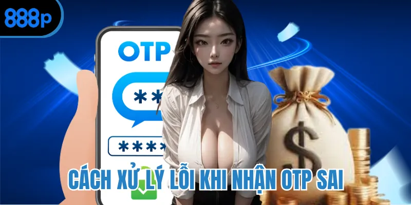 Cách xử lý lỗi khi nhận OTP sai